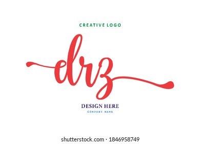 DRZ lettering logo is simple, easy to understand and authoritative