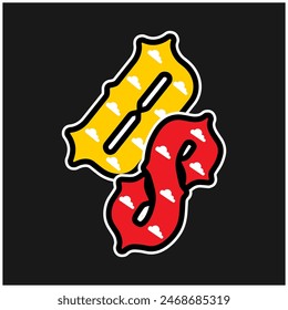 DS with Cloud V108 Patch Streetwear, Urban, Luxury, Modern Design Patch Commercial Use