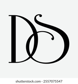 DS Initial Letter Logo Symbol
