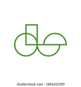 DS initial letter logo template vector icon design