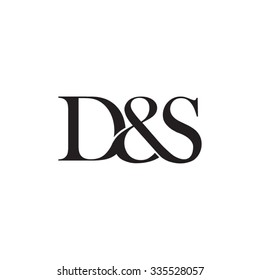 D&S Initial logo. Ampersand monogram logo