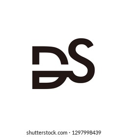 ds letter vector logo