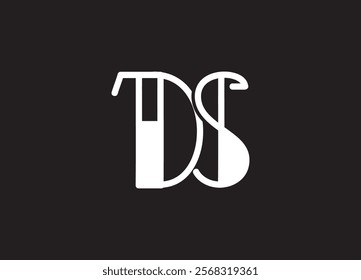 DS Logo Design Template Vector Graphic Branding Element.
