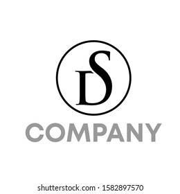 ds logo icon design template sign