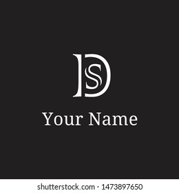 Ds Logotype Your Company Stock Vector (Royalty Free) 1473897650 ...