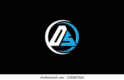  DS SD LETTER LOGO DESIGN VECTOR TEMPLATE 