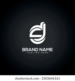DS SD Modern Unique Letter Logo Design. Initial Vector Symbol.