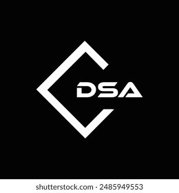 DSA logo. D S A design. White DSA letter. DSA, D S A letter logo design. D S A letter logo design in GOLD, GOLDEN LOGO, 