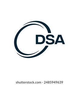 DSA logo. D S A design. White DSA letter. DSA, D S A letter logo design. D S A letter logo design in GOLD, GOLDEN LOGO, 