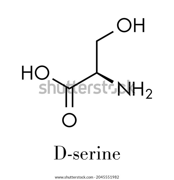 Dserine Amino Acid Molecule Enantiomer Lserine Stock Vector (Royalty ...