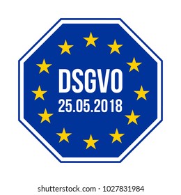 DSGVO - Datenschutz-Grundverordnung, german version of GDPR - General Data Protection Regulation