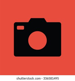DSLR camera icon. Digital camera icon. Picture icon.