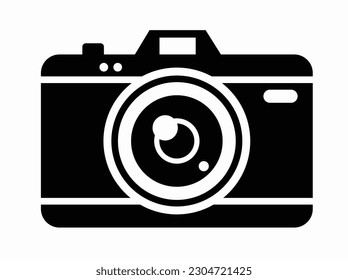 DSLR Camera icon front and back