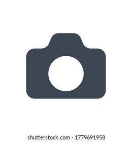 DSLR Camera Icon Vector Graphic