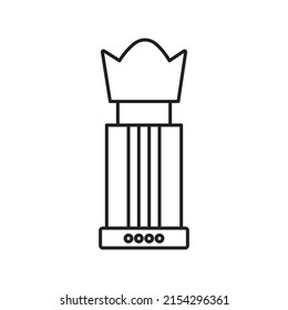 Icono del vector de cámara DSLR que es adecuado para el trabajo comercial y que puede modificarlo o editarlo fácilmente

