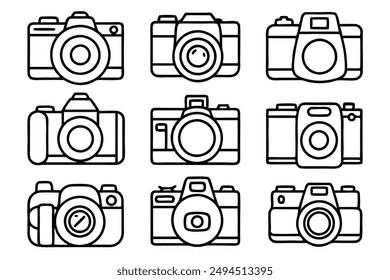 DSLR Cameras Art Art Artistic Line Illustration Concepts Tips