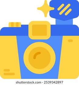 dslr icon illustration for web, app, presentation, infogaphics or etc