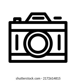 dslr icon or logo isolated sign symbol vector illustration - high quality black style vector icons
