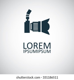 dslr icon, on white background