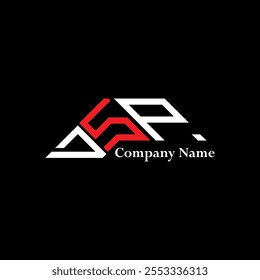 DSP logo design, DSP simple and modern logo. DSP luxurious alphabet design  