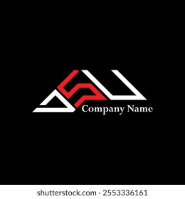 DSU logo design, DSU simple and modern logo. DSU luxurious alphabet design  