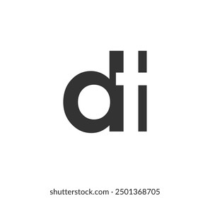 DT creative geometric initial based modern and minimal logo. Letter d t trendy fonts. Universal professional elegant techno vector design.