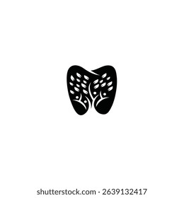 DT technology illusion design logo