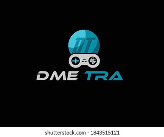 DT Video Game And DEM Letter Logo