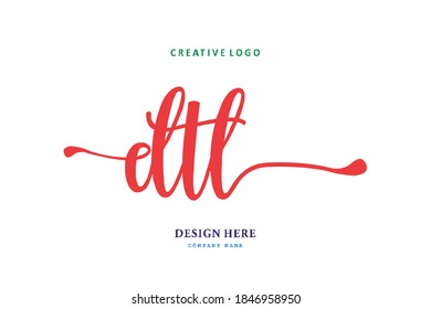 DTL lettering logo is simple, easy to understand and authoritative