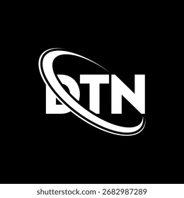 DTN logo. DTN letter. DTN letter logo design. Initials DTN logo linked with circle and uppercase monogram logo. DTN-typography for technology, business and real estate brand.