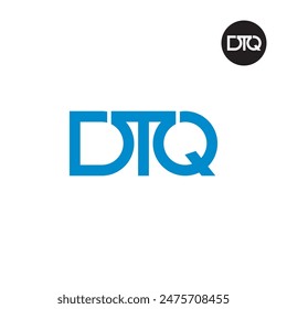 DTQ Logo Letter Monogram Design