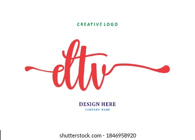 El logotipo de la inscripción DTV es sencillo, fácil de entender y autorizado