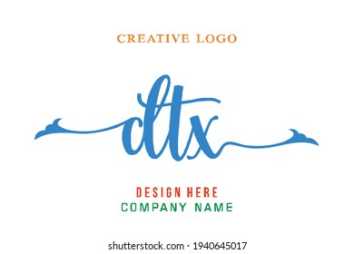 DTX lettering logo is simple, easy to understand and authoritative