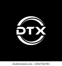 DTX Logo Design, Inspiration for a Unique Identity. Modern Elegance and Creative Design. Watermark Your Success with the Striking this Logo.