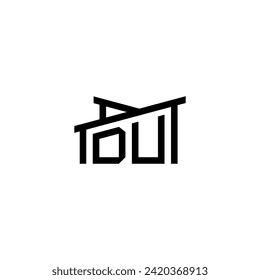 DU Initial Letter in Real Estate Logo concept.eps DU Initial Letter in Real Estate Logo concept