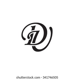 DU initial monogram logo