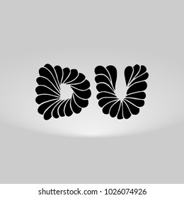 DU Logo, Decorative, Romantic