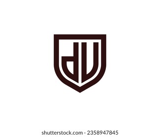 DU logo design vector template