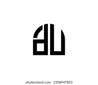 DU logo design vector template