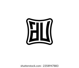 DU logo design vector template