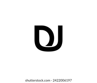 DU logo design vector template