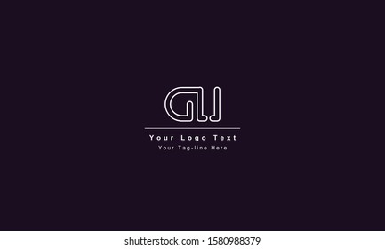 DU or UD letter logo. Unique attractive creative modern initial DU UD D U initial based letter icon logo