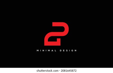 
DU, UD or NU Abstract initial monogram letter alphabet logo 