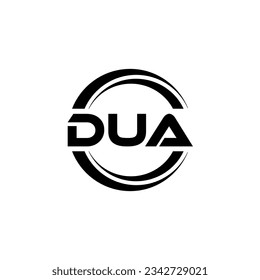 DUA Logo Design, Inspiration for a Unique Identity. Modern Elegance and Creative Design. Watermark Your Success with the Striking this Logo.