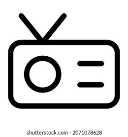Dual antenna system Radio with wide band support