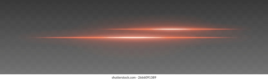 Icono de conjunto de haz doble. Dos estrechas líneas brillantes que crean un efecto de movimiento rápido. Asistencias de fondo transparentes, movimiento digital e interfaces de velocidad.