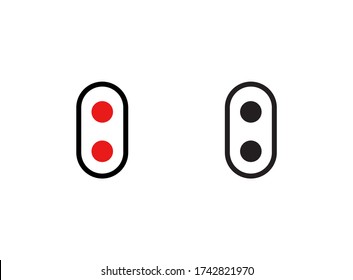 dual camera icon vector, camera icon.