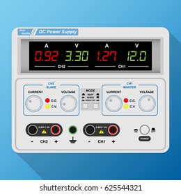 Dual channel dc power supply debug generator