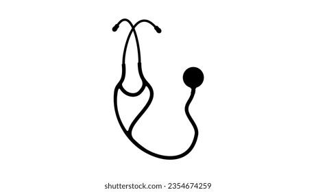 Dual Frequency Stethoscope, high quality vector