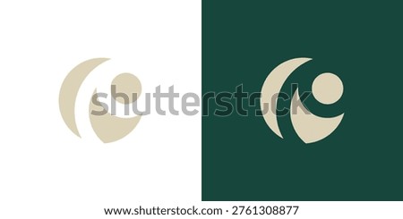 Dual meaning logo combining circle and people elements, symbolizing unity, protection, community, inclusiveness, and strong relationships within a connected and harmonious environment.